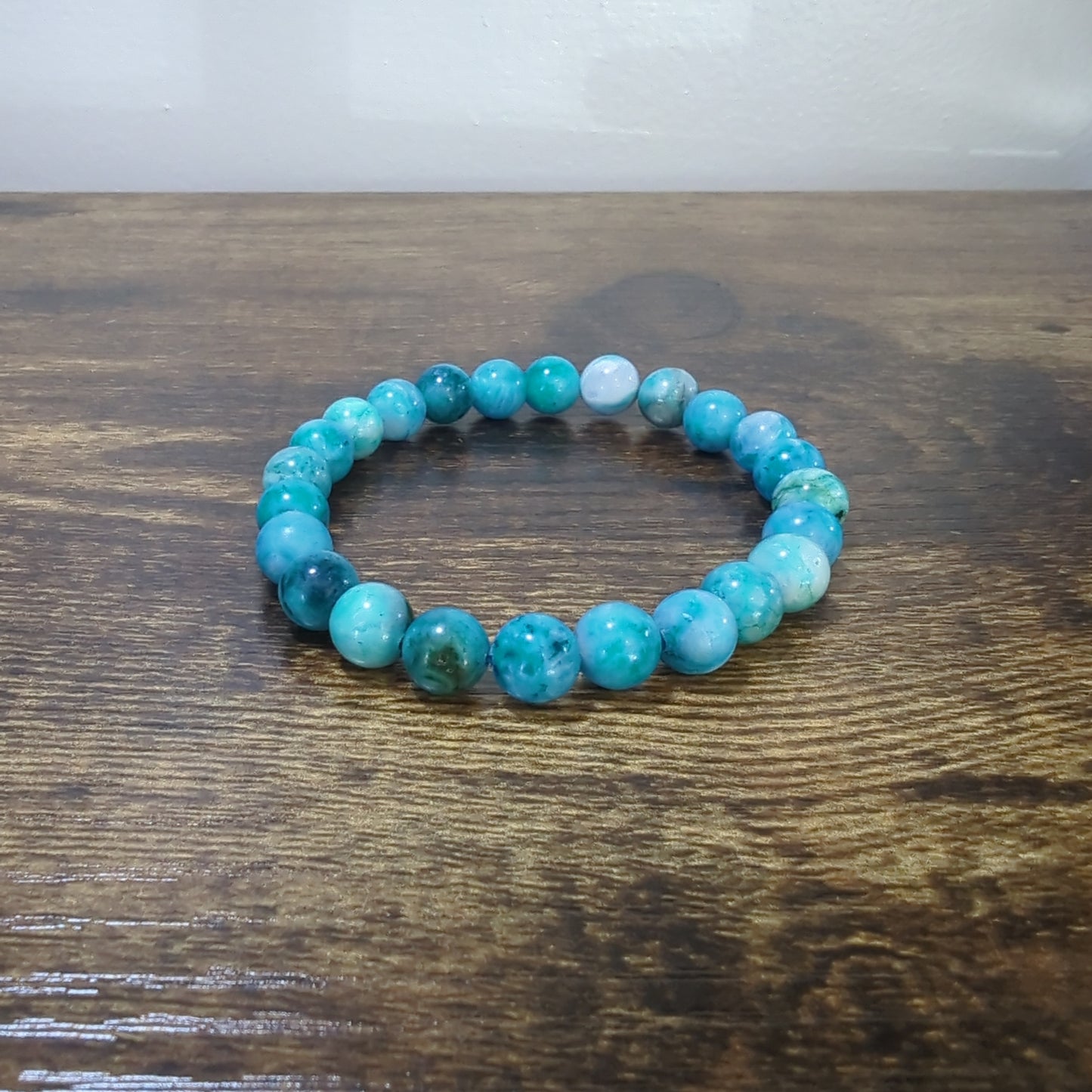 Hemimorphite 8mm Bracelet