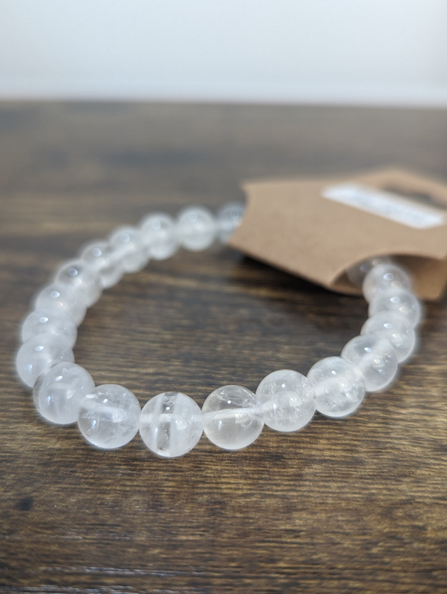 Crystal Quartz 8mm Bracelet