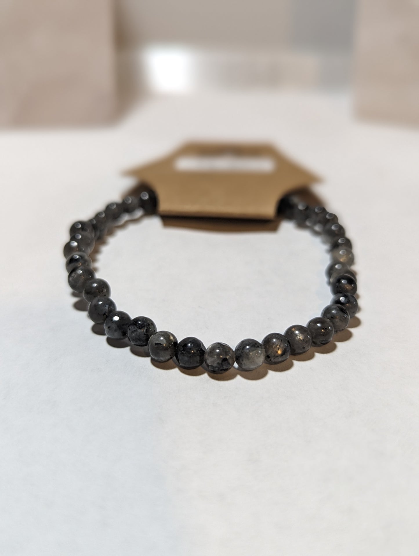 Black Labradorite 4mm Bracelet