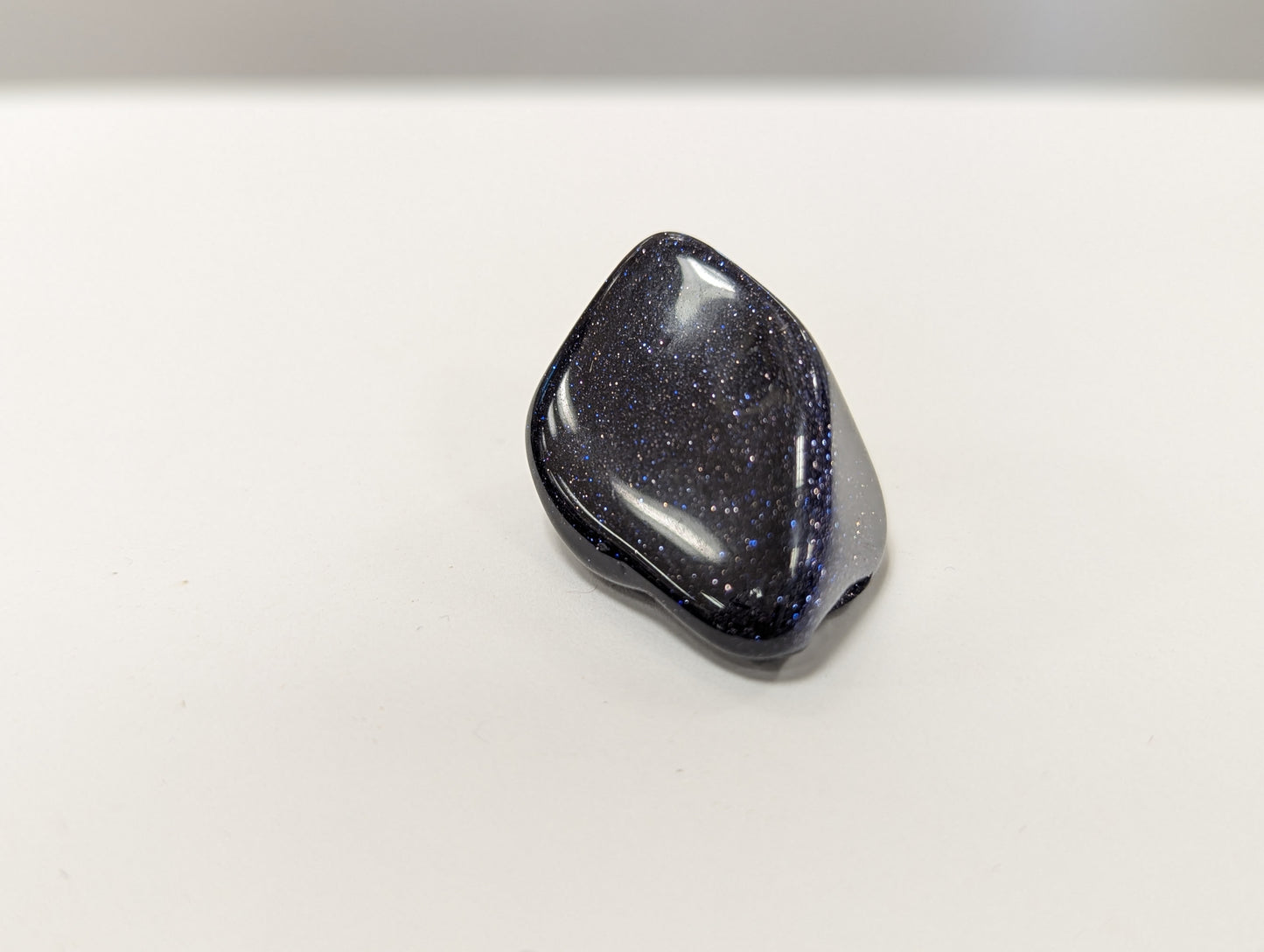 Blue GoldStone Tumbled Stone