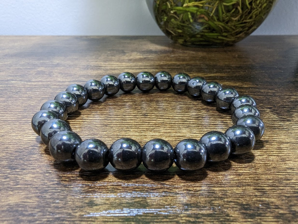 Hematite 8mm Bracelet