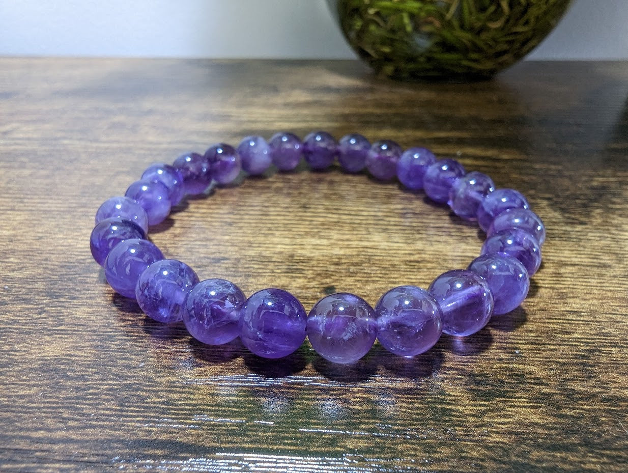 Amethyst 8mm Bracelet