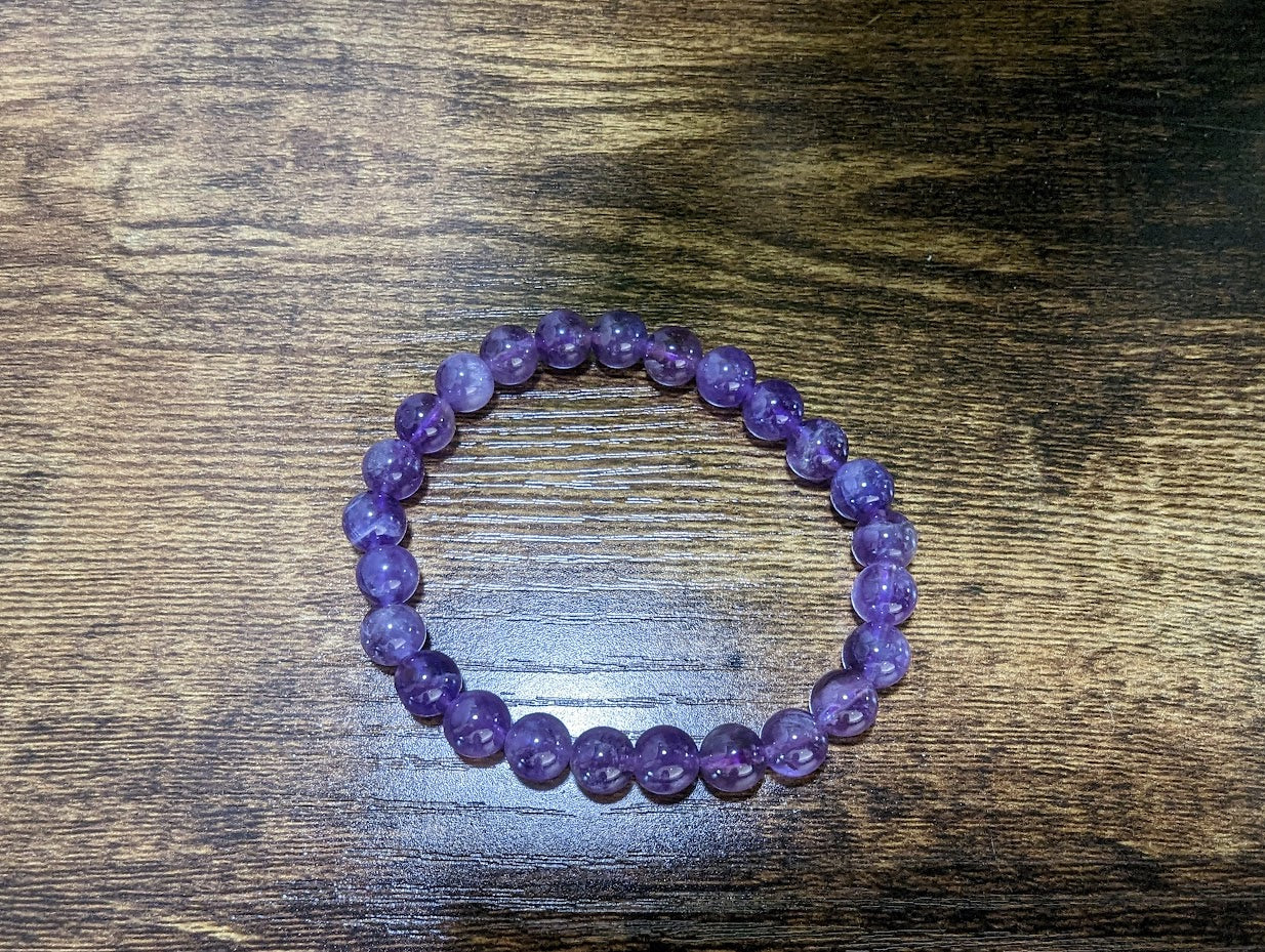 Amethyst 8mm Bracelet