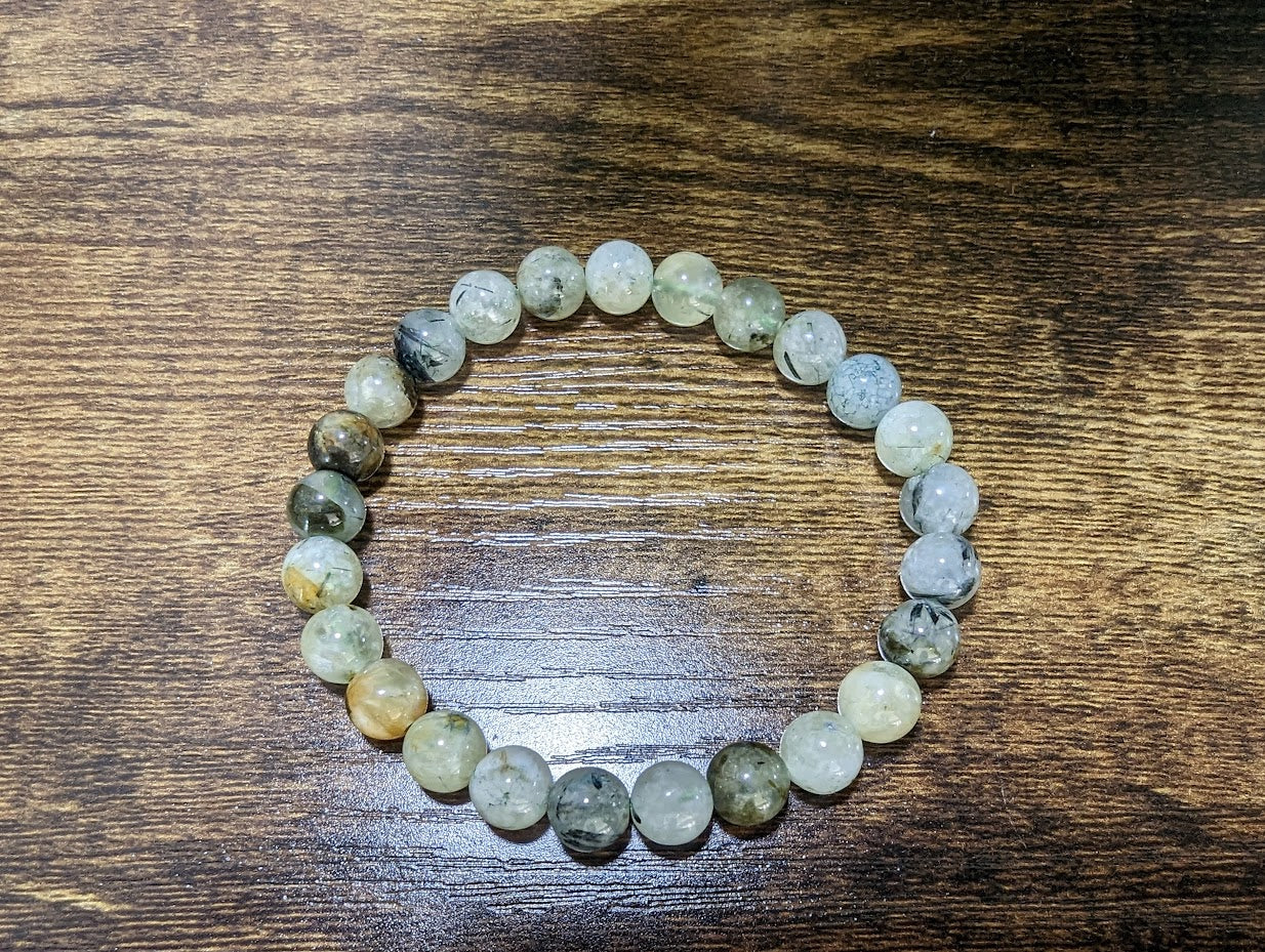Prehnite 8mm Bracelet