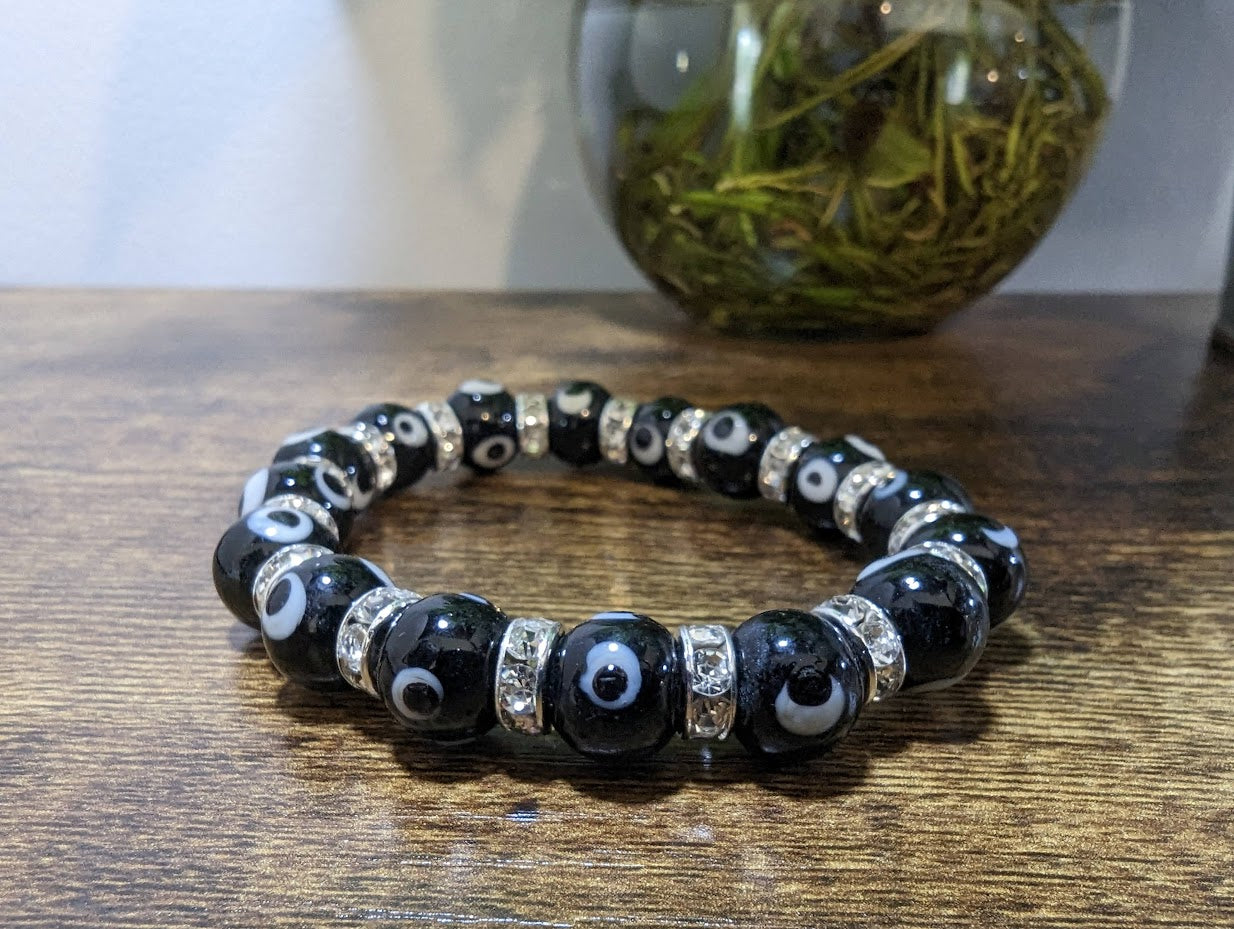 Black Evil Eye Protection Bracelet