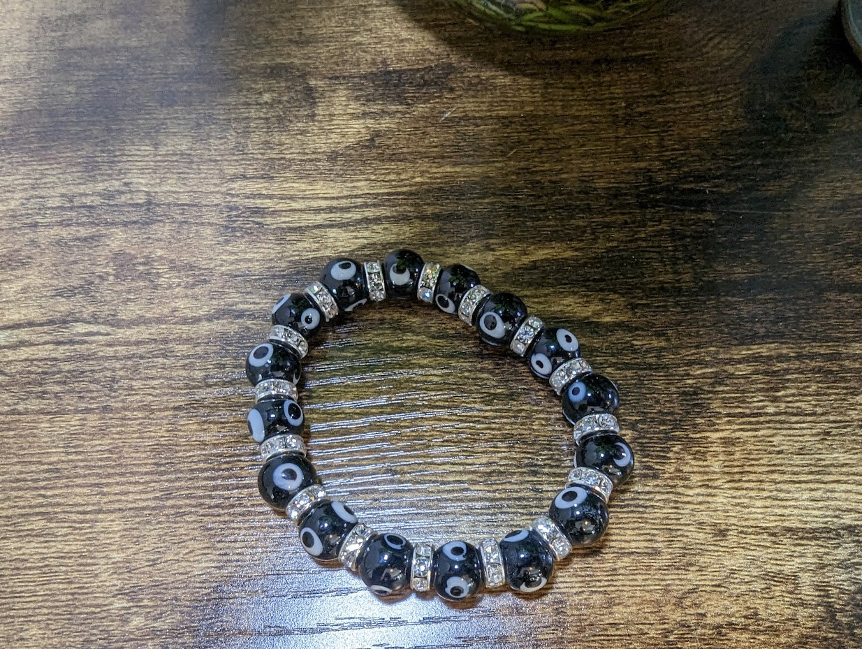 Black Evil Eye Protection Bracelet