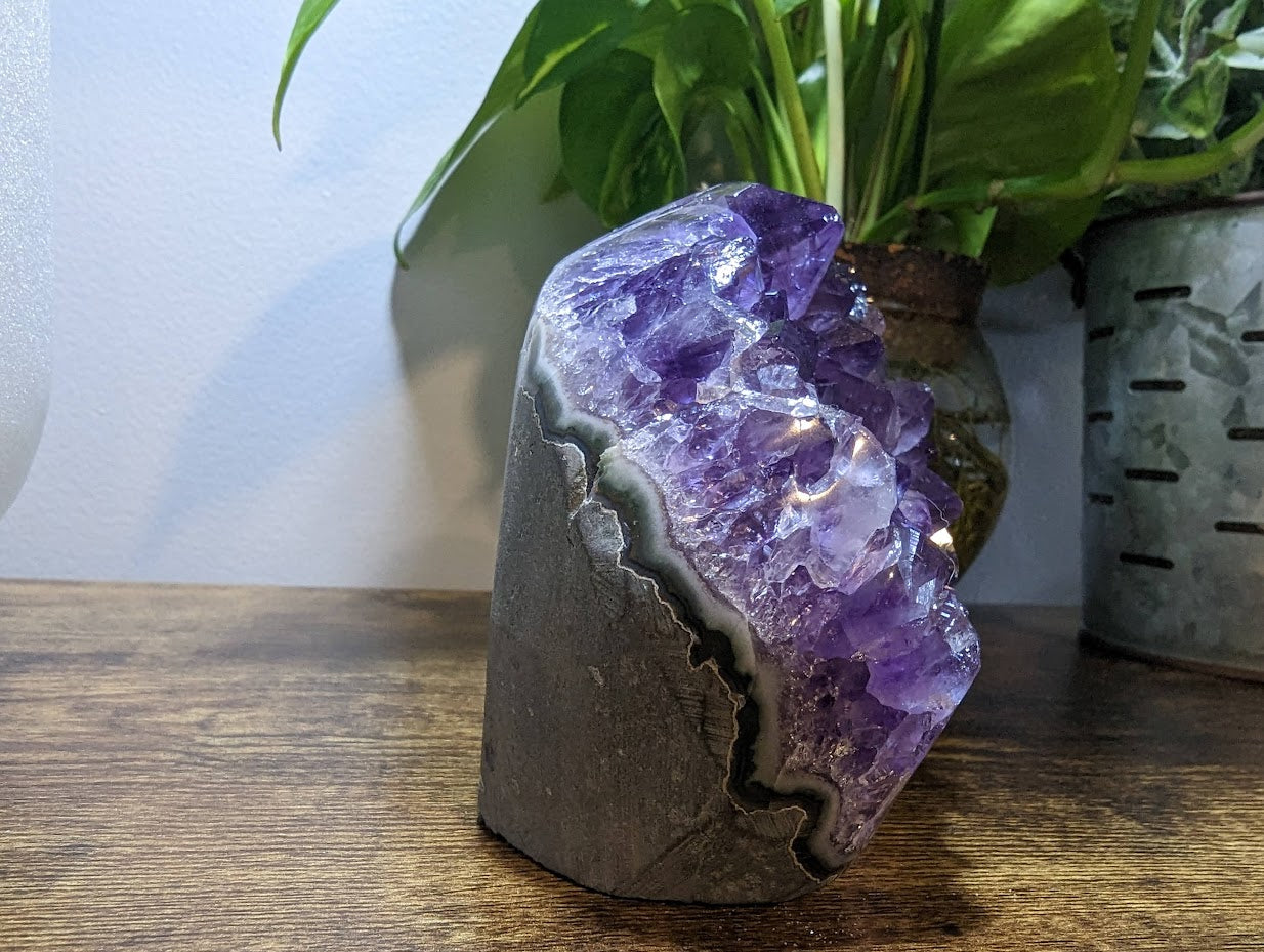 Cut Base Amethyst