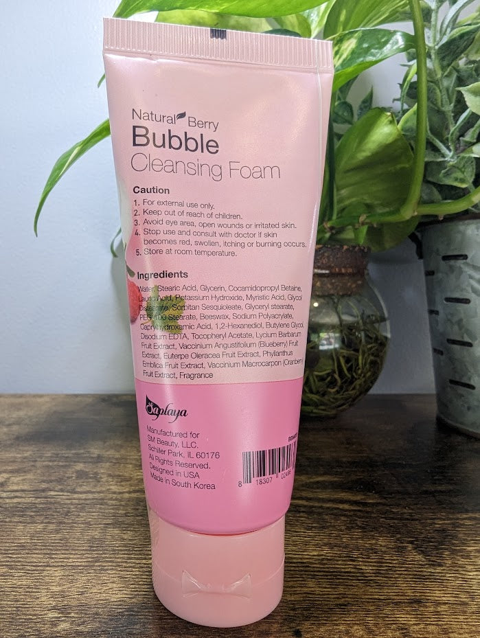 Natural Berry Bubble Cleansing Foam