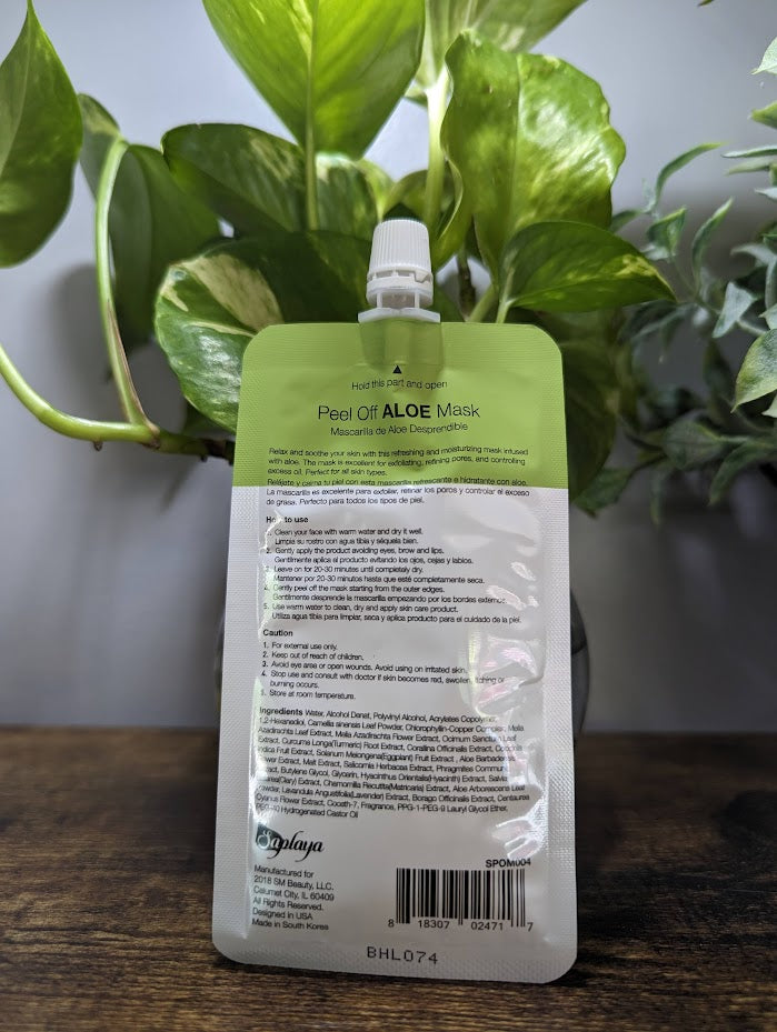 Peel Off Aloe Mask