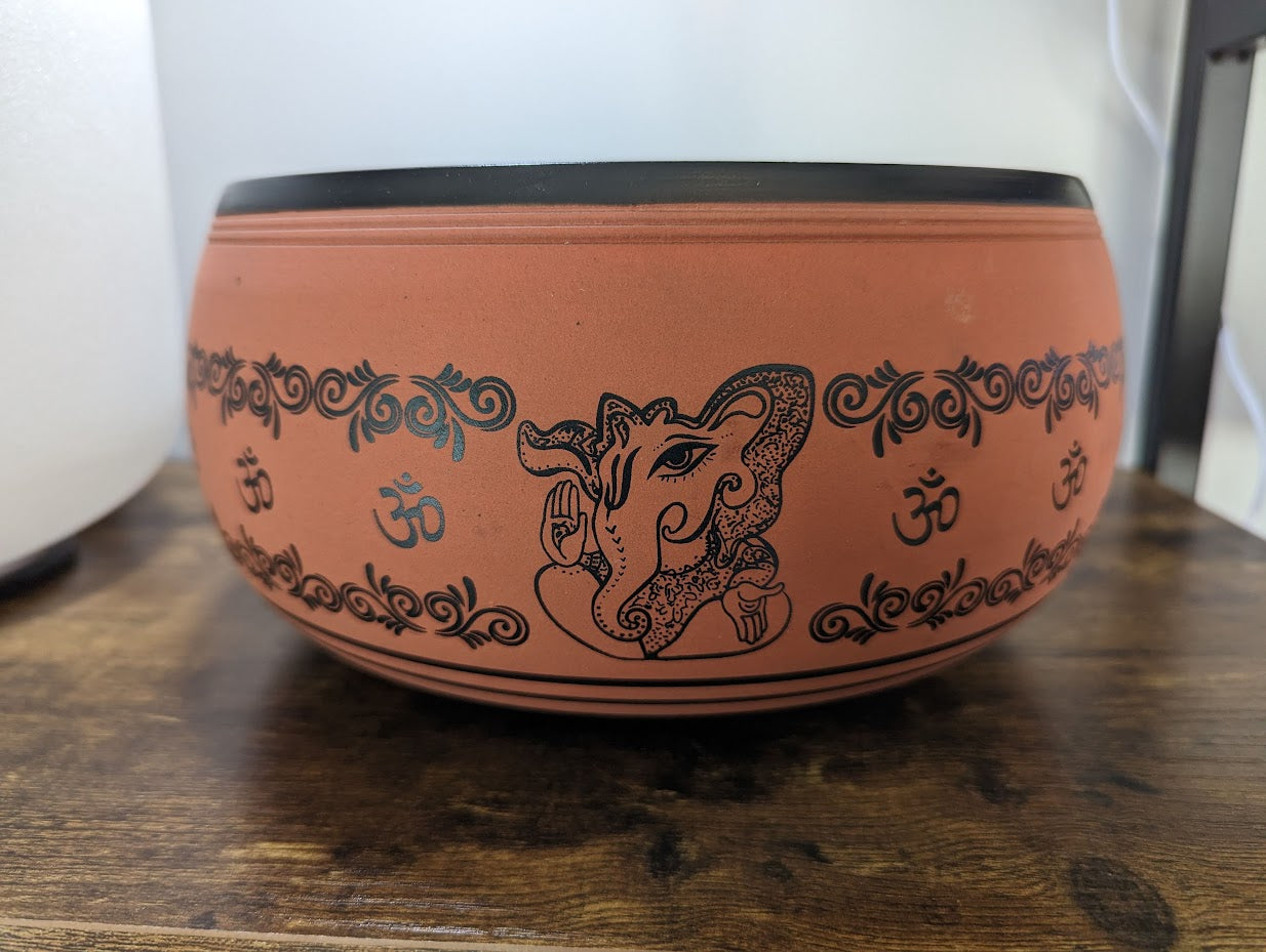 Ganesha 8" Singing Bowl